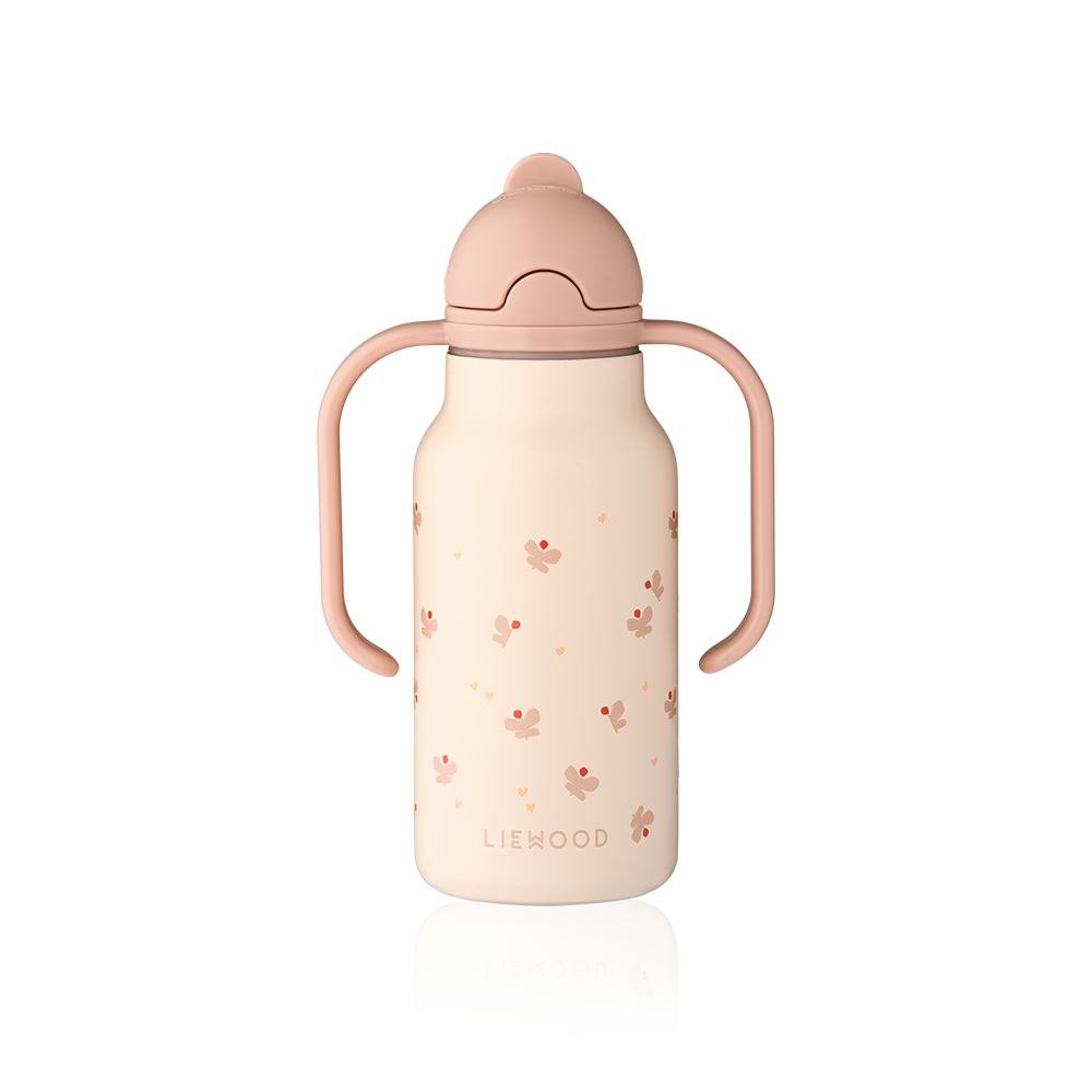Liewood Trinkflasche 'Kimmie' 250 ml Mini Butterfly/Apple Blossom - Online MY SNOWFLAKE