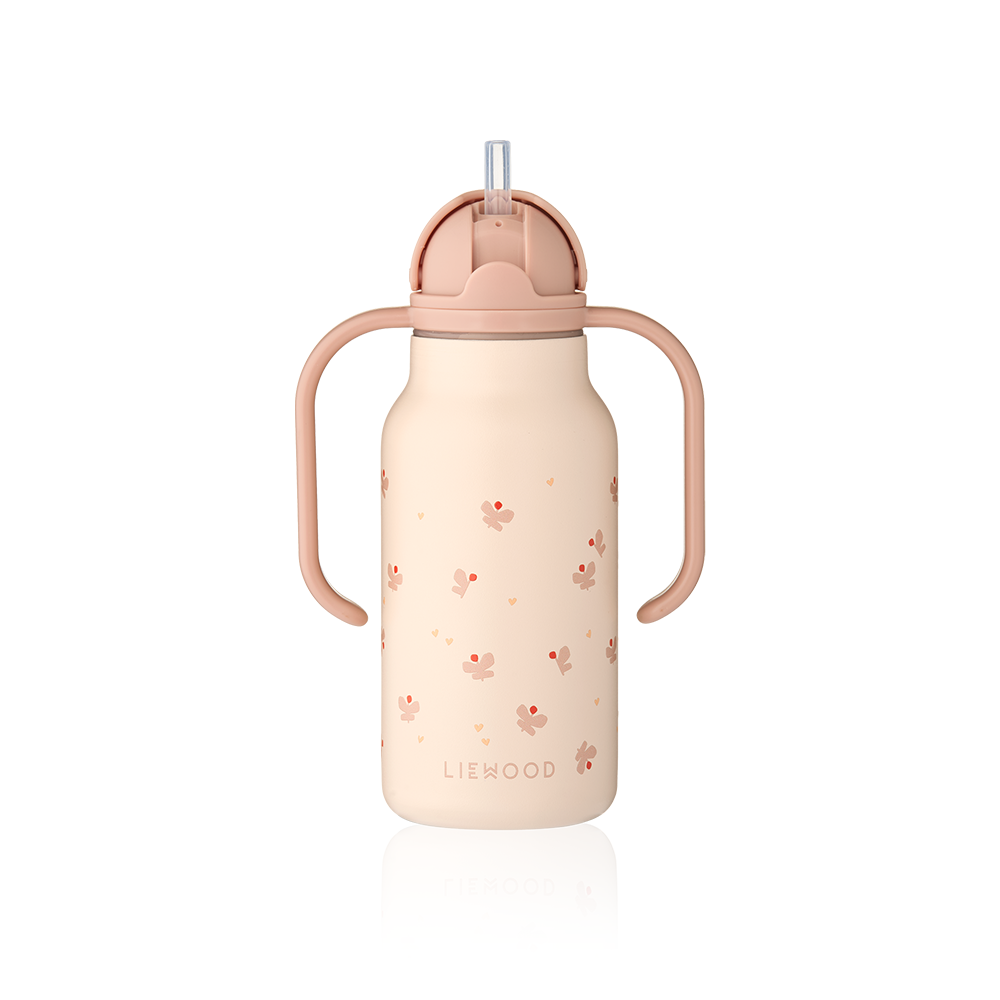 Liewood Trinkflasche 'Kimmie' 250 ml Mini Butterfly/Apple Blossom - Online MY SNOWFLAKE