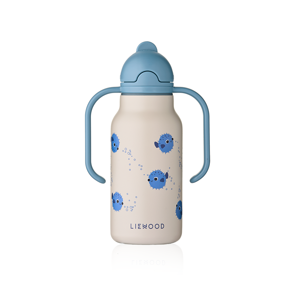 Bouteille d'eau Liewood « Kimmie » 250 ml Pufferfish/Sandy