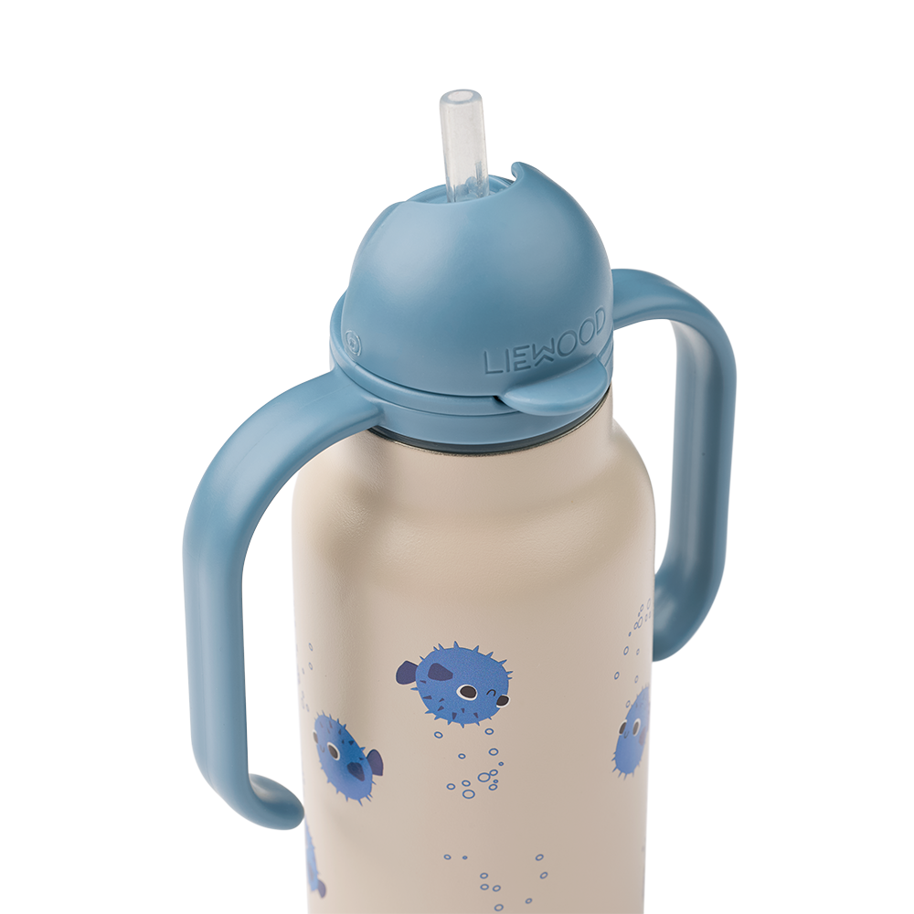 Bouteille d'eau Liewood « Kimmie » 250 ml Pufferfish/Sandy