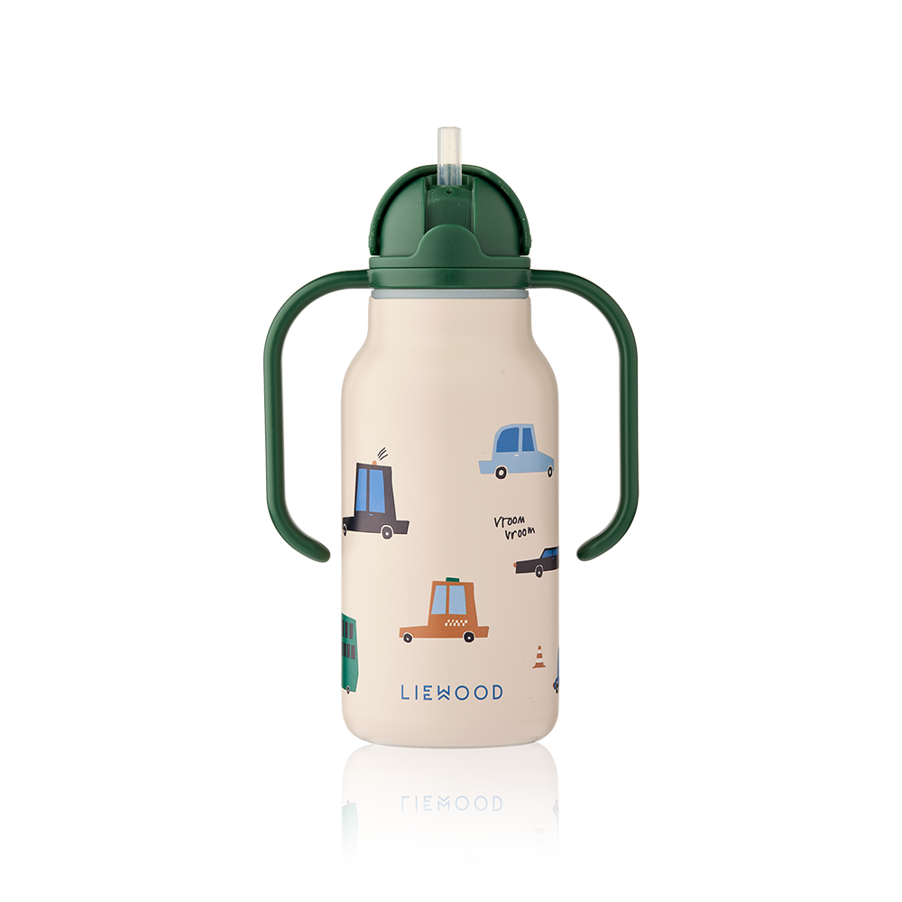 Liewood Trinkflasche 'Kimmie' 250 ml Cars/Sandy