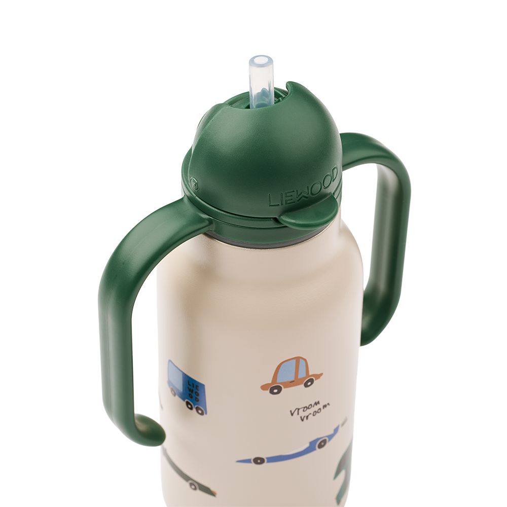 Liewood Trinkflasche 'Kimmie' 250 ml Cars/Sandy