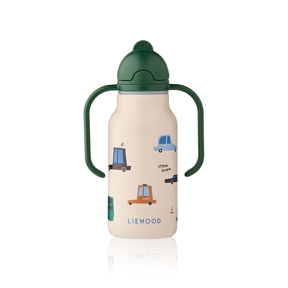 Liewood Trinkflasche 'Kimmie' 250 ml Cars/Sandy