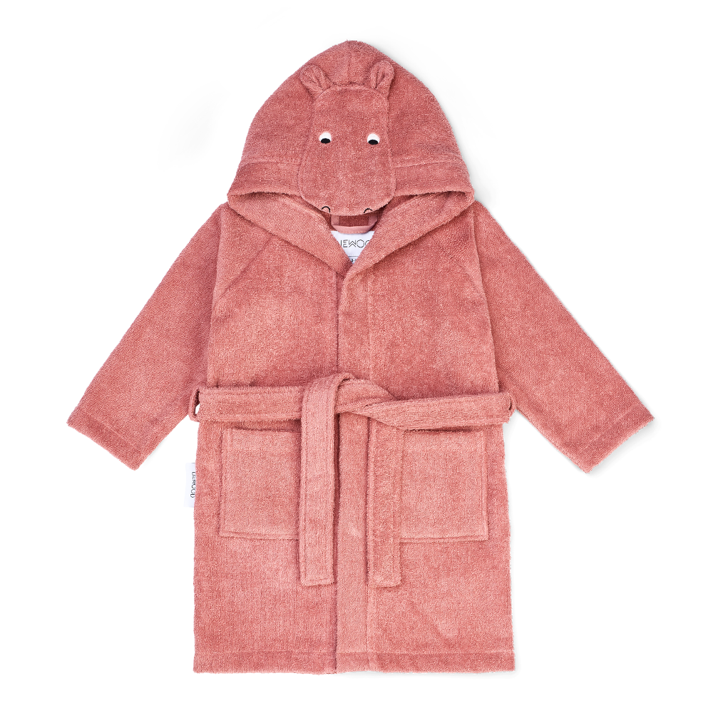 Liewood Kinder Hippo-Bademantel 'Lily'Raspberry Mix