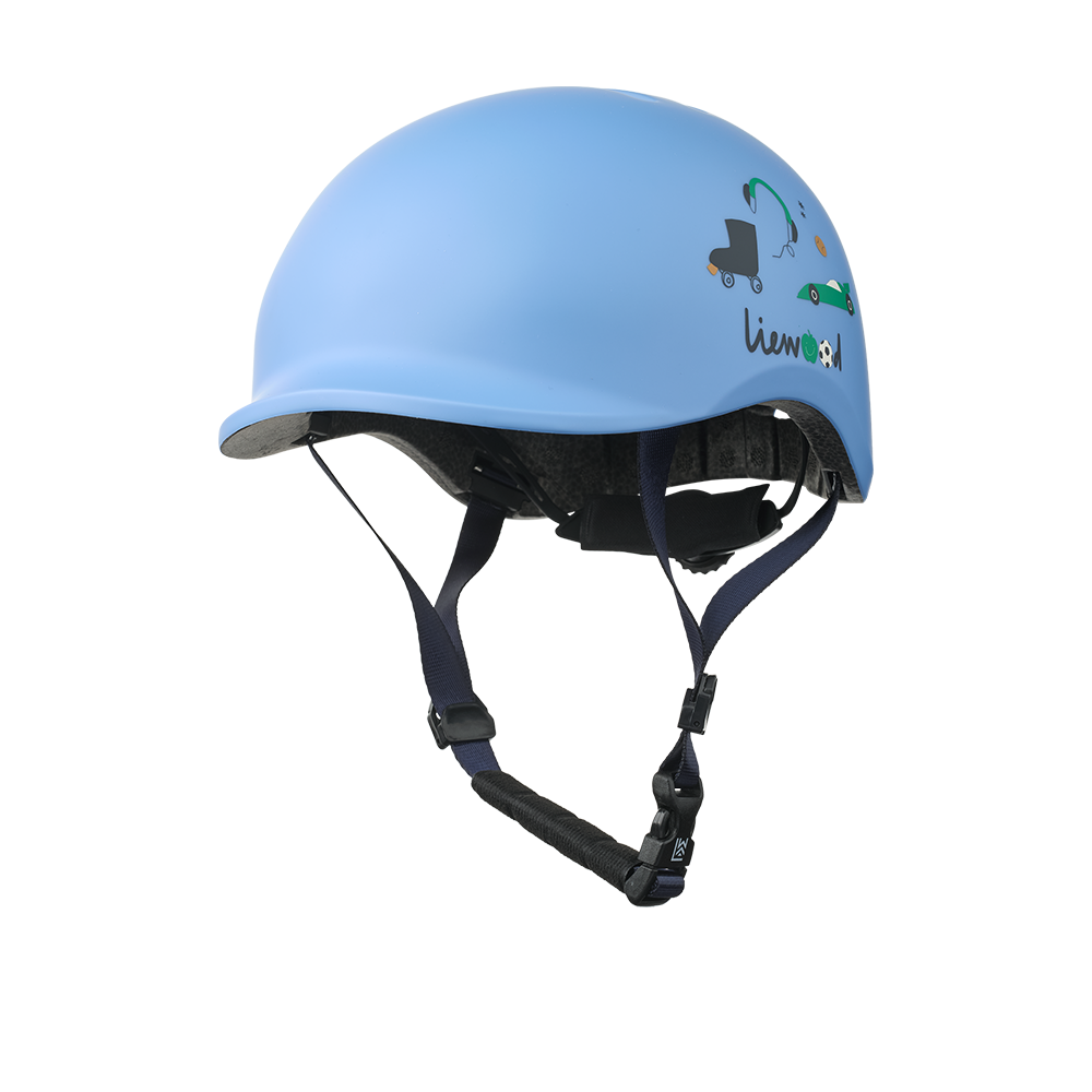 Liewood Kinderhelm 'Milly' Fun/Beach Blue