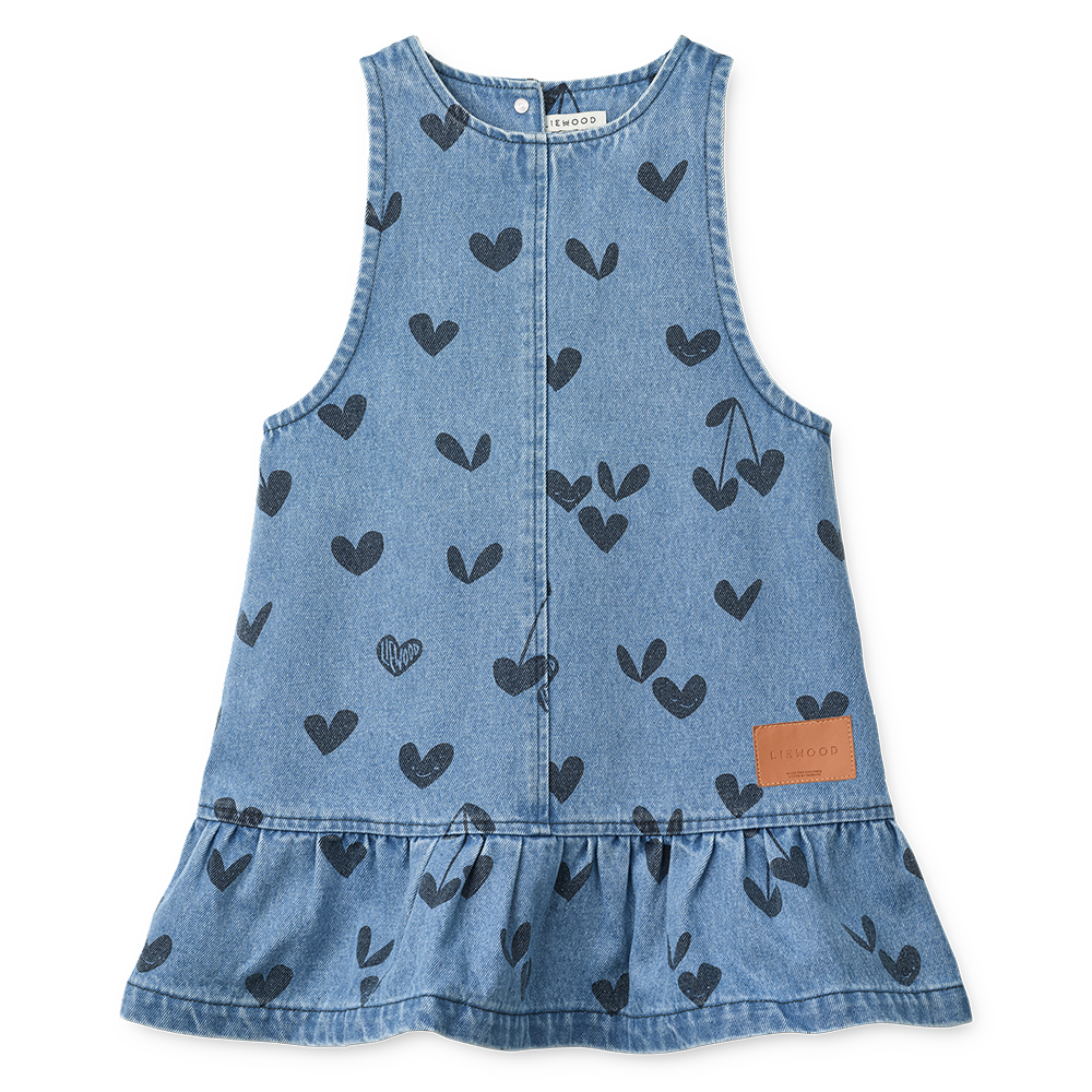 Liewood Jeanskleid 'Angelica' Sweethearts/Denim
