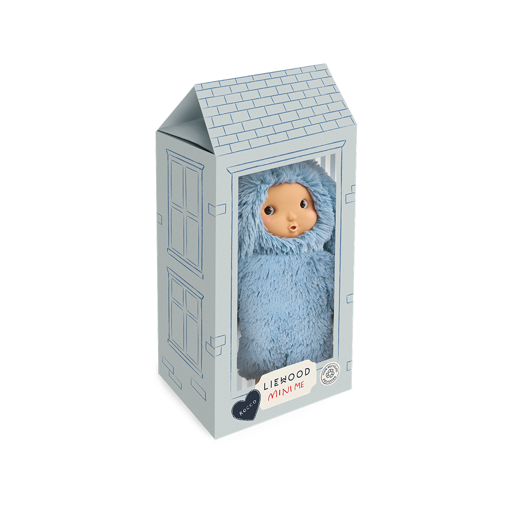 Liewood Plüsch-Puppe 'Miko Rocco' Beach Blue