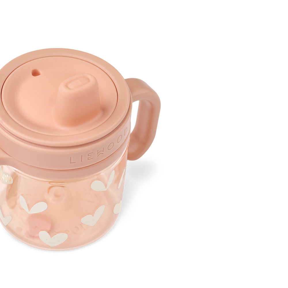 Liewood Trinkbecher 'Kylo' Sweethearts/Pale Tuscany - Online MY SNOWFLAKE
