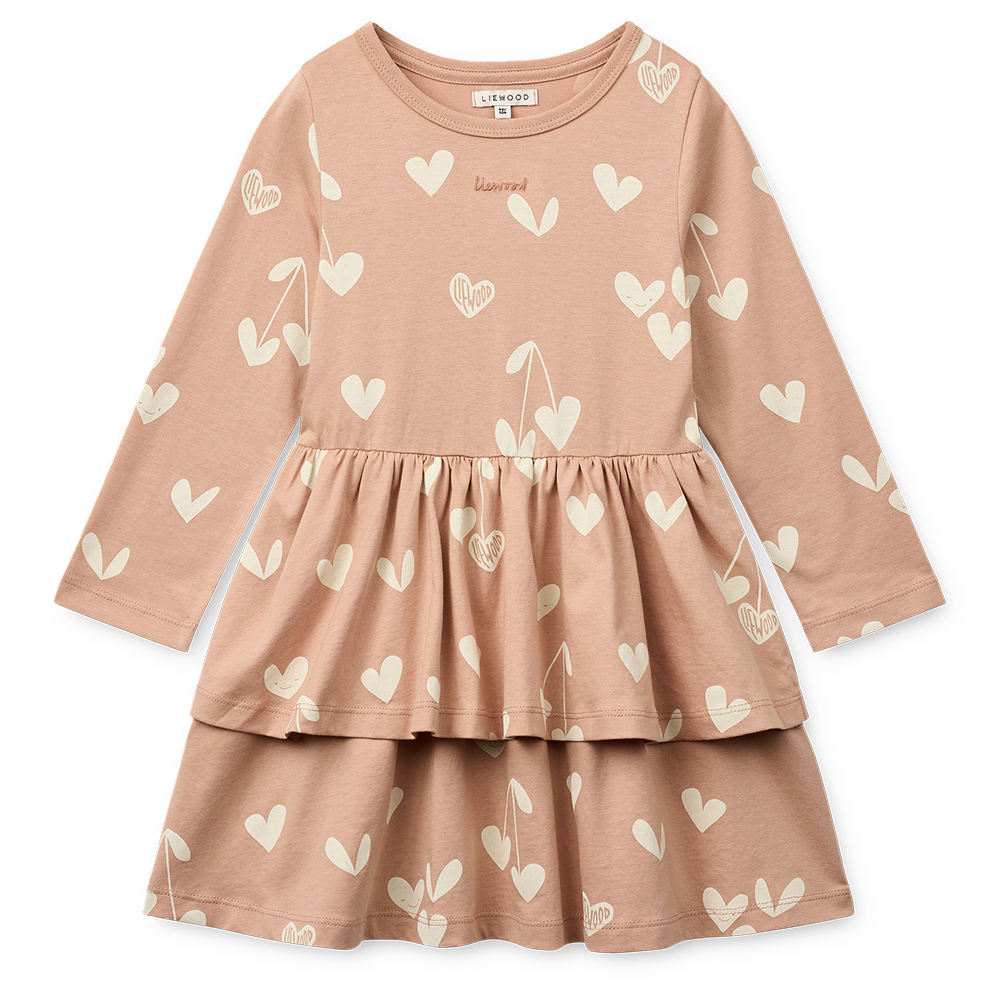 Liewood Kleid 'Mindy' Sweethearts/Pale Tuscany
