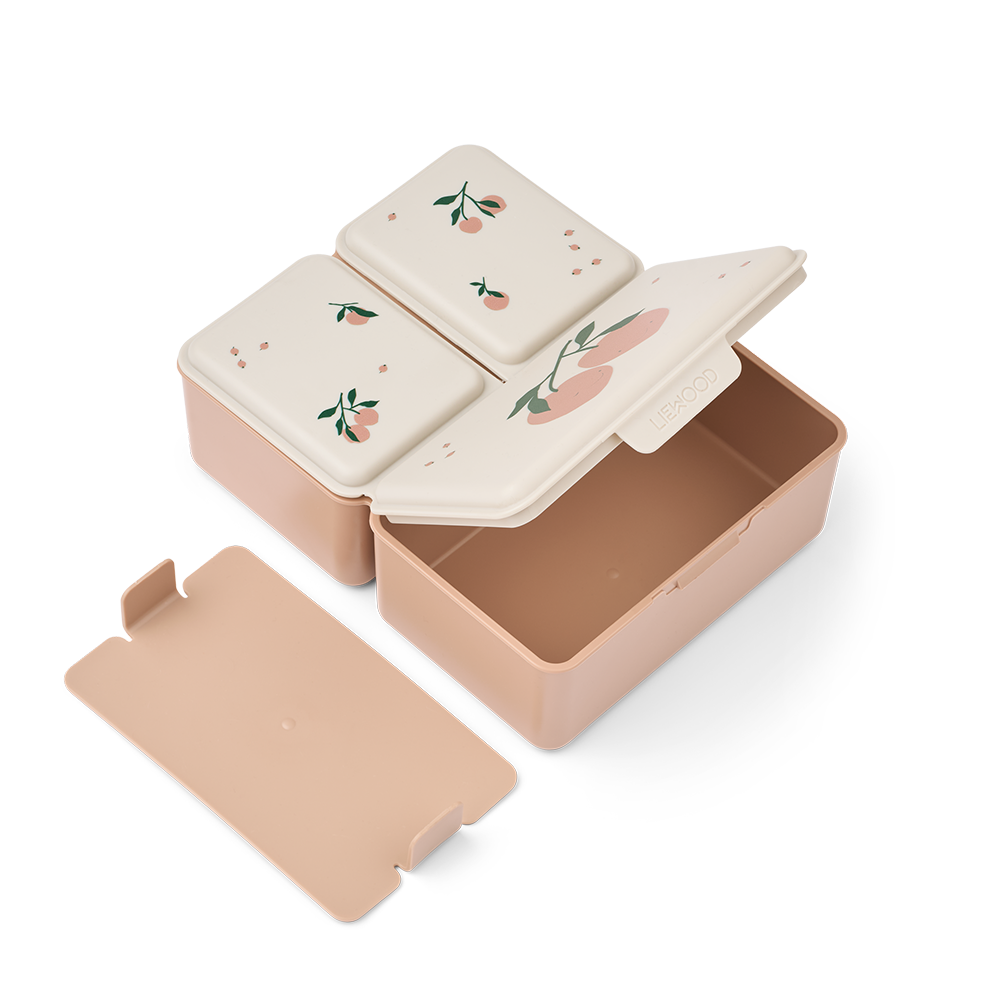 Liewood  Kinder Lunchbox 'Driss' Peach Me/Sea Shell - Online MY SNOWFLAKE