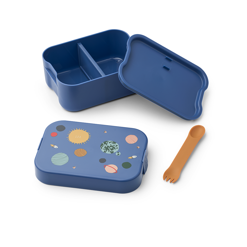 Liewood  Kinder Lunchbox-Set 'Chelsea' Universe/Classic Navy