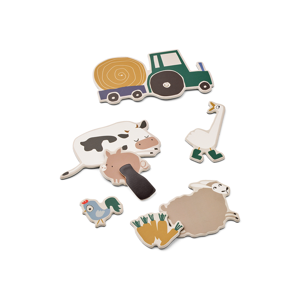 Liewood Magnete 'Vento' Farmlife/Sandy