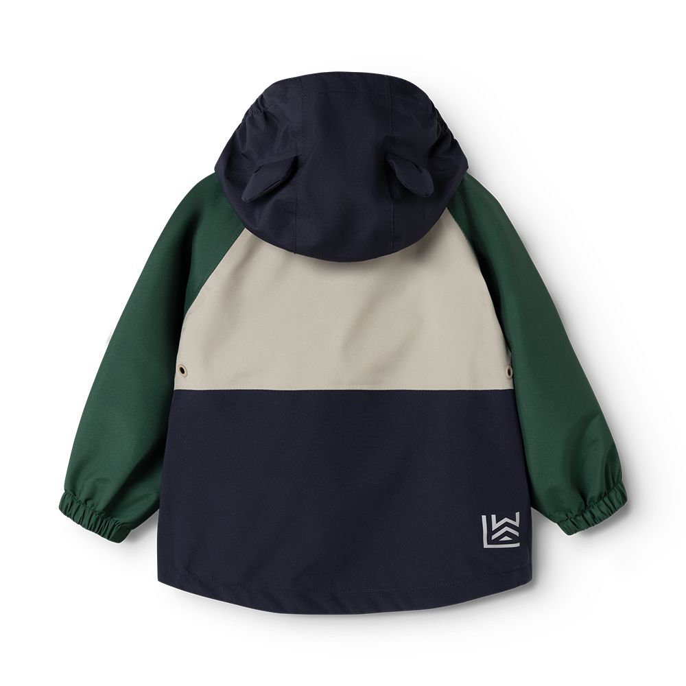 Liewood Rain Jacket/Pants Set 'Manu' Garden Green/Multi Mix