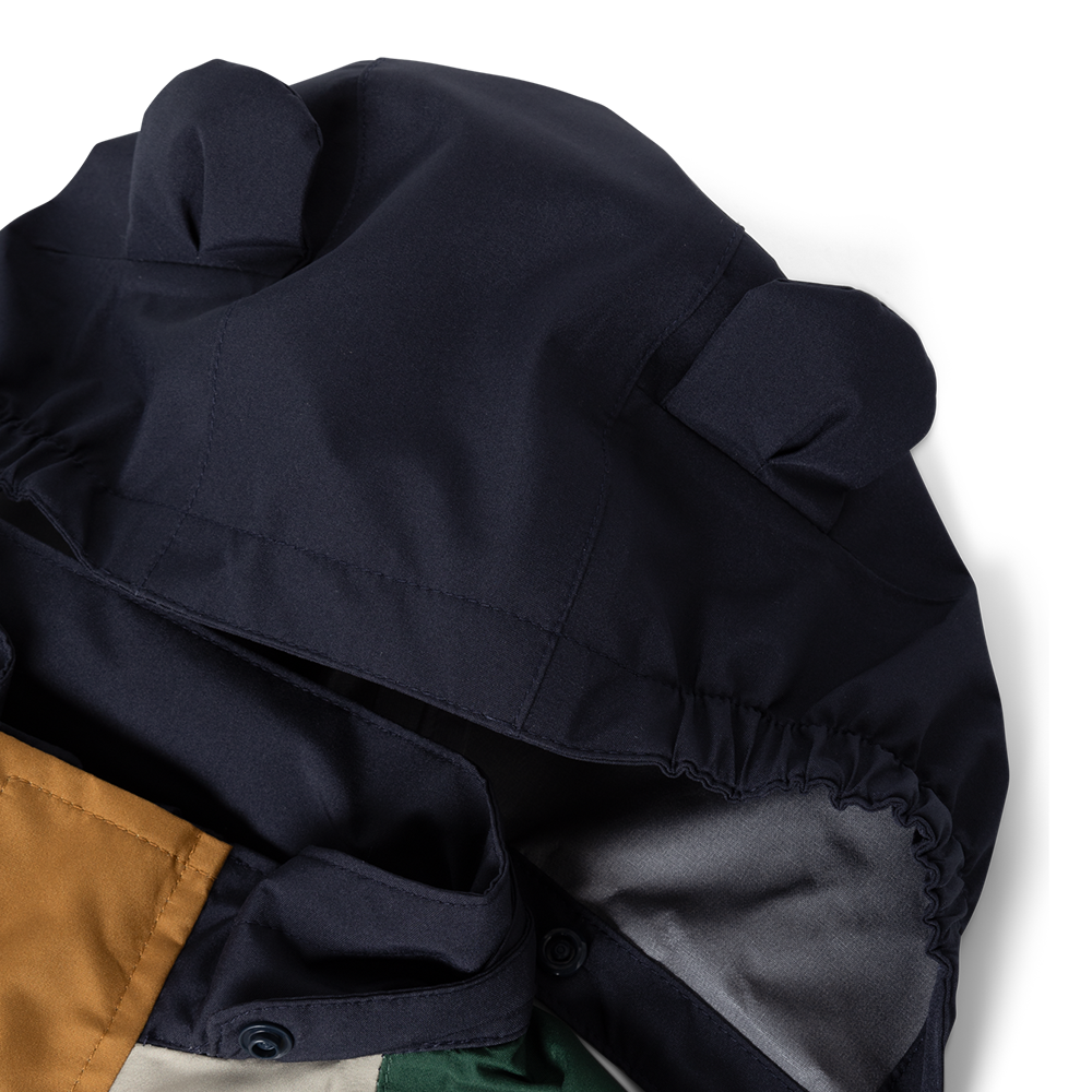Liewood Rain Jacket/Pants Set 'Manu' Garden Green/Multi Mix