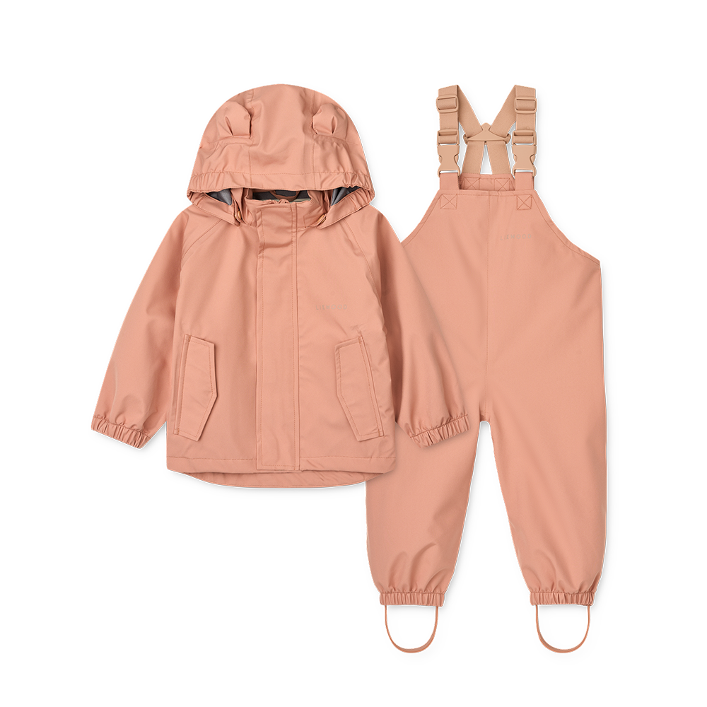 Liewood  Regenjacke/-hose Set &#39;Manu&#39;  Tuscany Rose