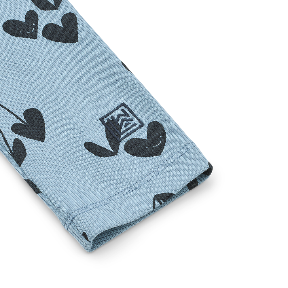 Liewood Leggings 'Marien' Sweethearts/Beach Blue