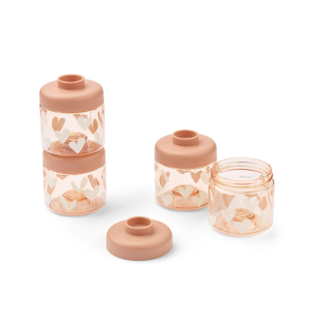 Liewood Milchpulver-Portionierer 'Dominique' Sweethearts/Pale Tuscany
