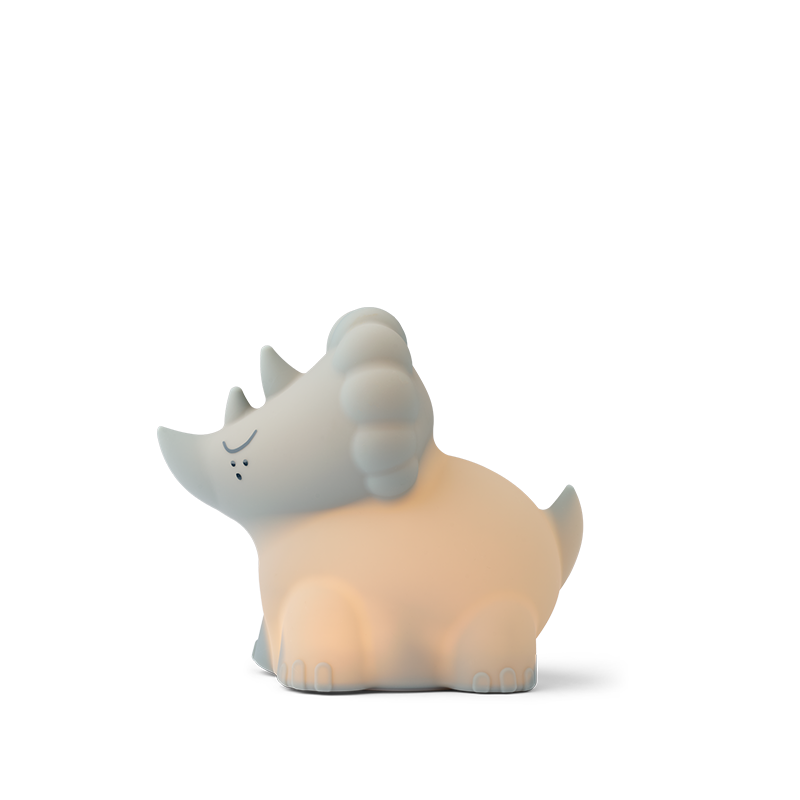 Liewood Nachtlicht Dinosaurier &#39;Winston&#39; Blue Fog