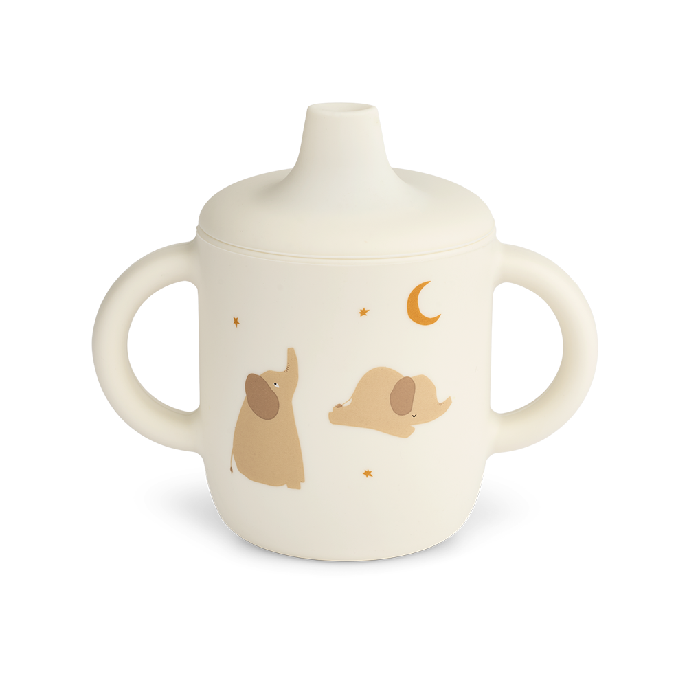 Liewood Silikon Trinkbecher 'Neil' Elephant/Creme de la Creme