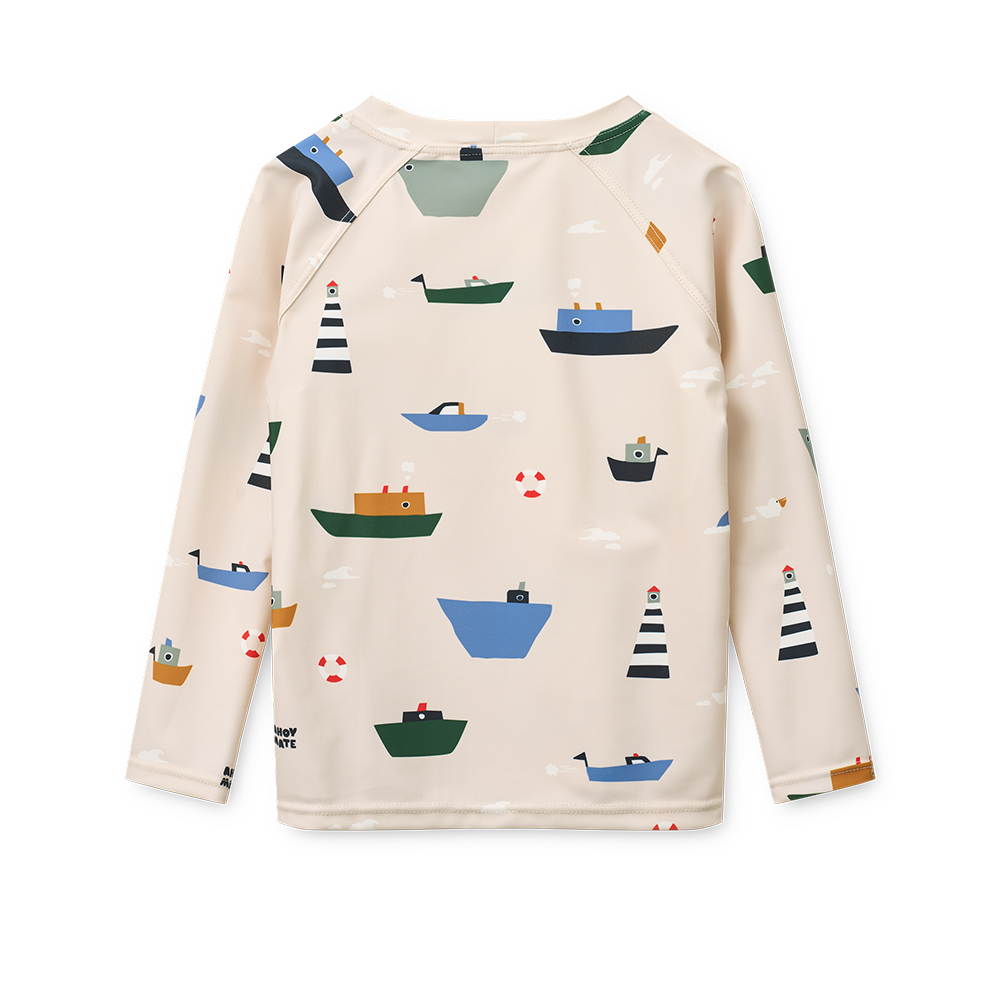 Liewood UV Swim Shirt 'Noah' Boards/Light Sailing/Sandy