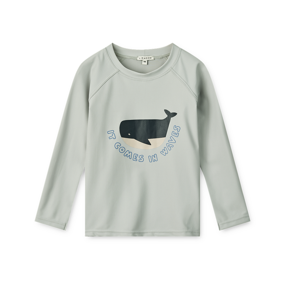 Liewood UV-Badeshirt &#39;Noah&#39; Cloud Blue
