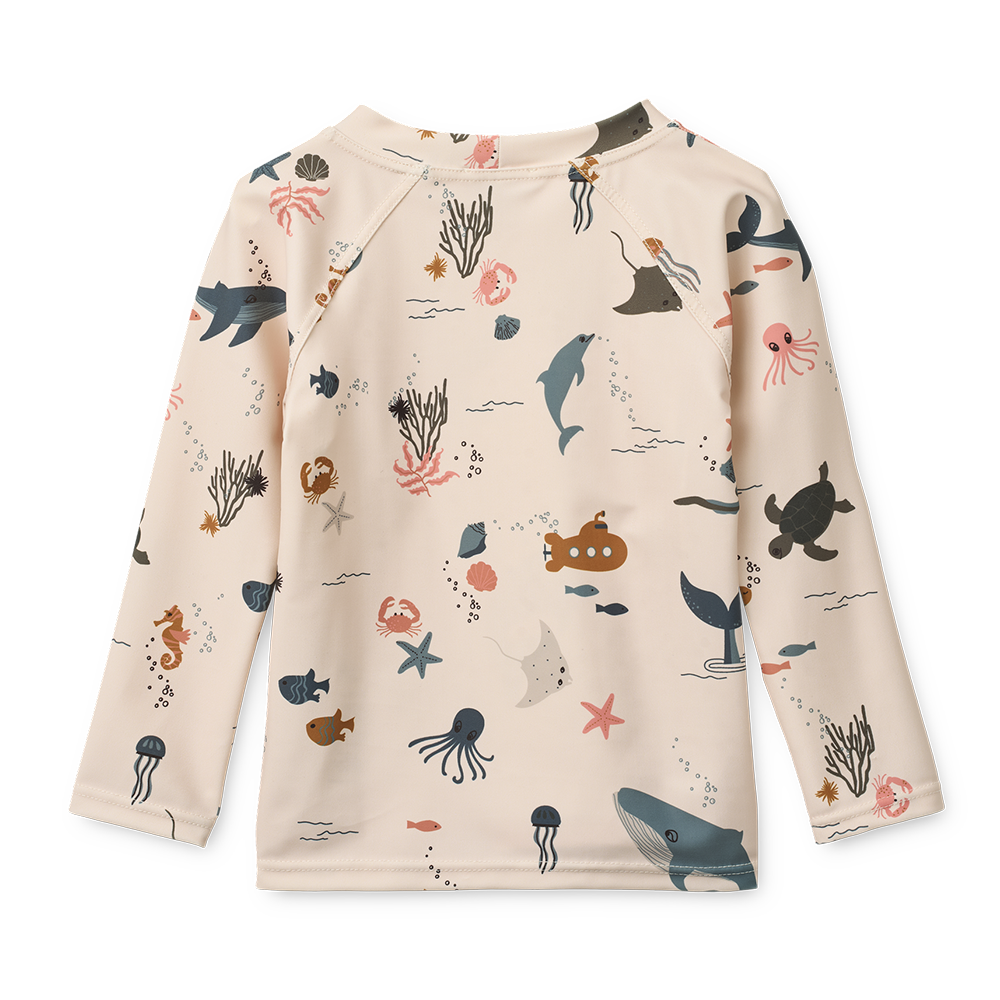 Liewood UV-Badeshirt 'Noah' Sea Creature/Sandy