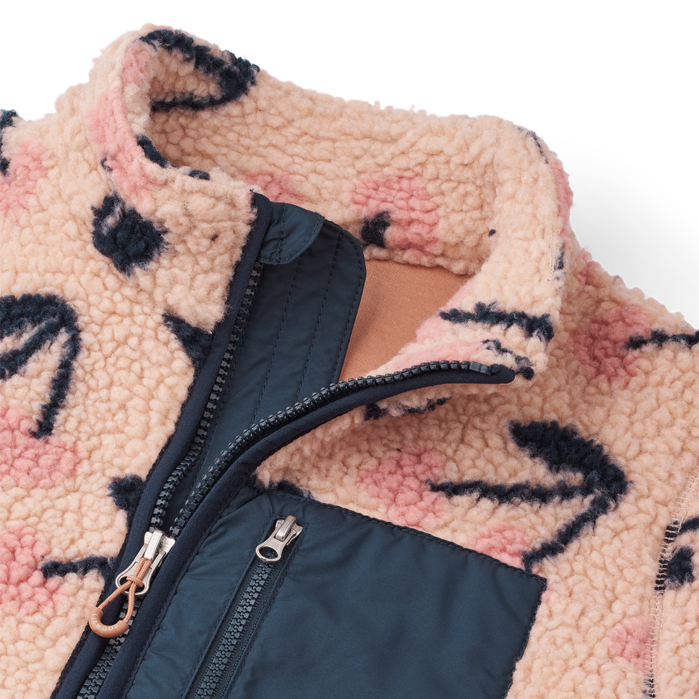 Liewood Jacket 'Nolan' Mega Cherry Heart/Rosey