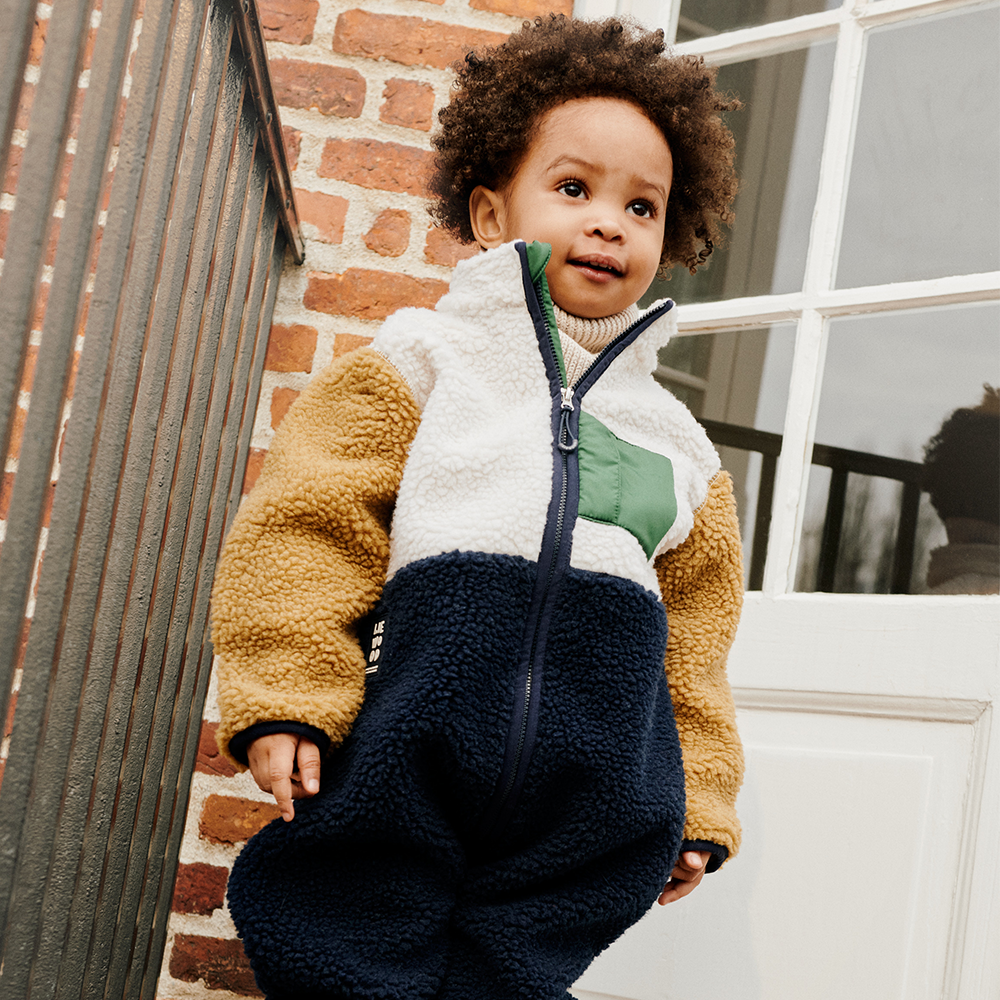Liewood Baby Overall &#39;Nolano&#39; Classic Navy Multi Mix