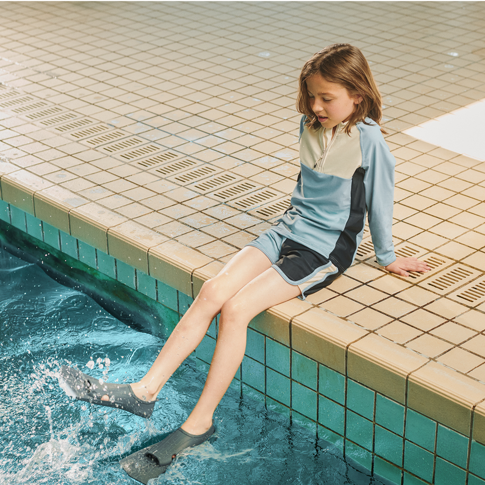 Liewood UV-Badeshirt 'Oluf' Beach Blue Mix