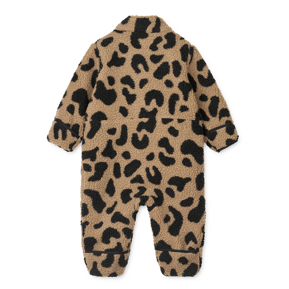 Liewood Baby Overall &#39;Nolano&#39; Mega Leo/Oat Mix