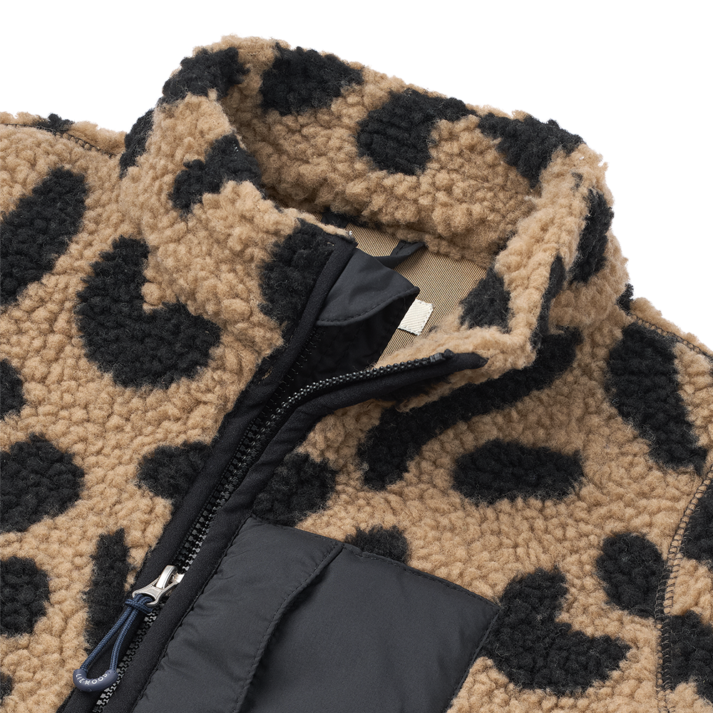 Liewood Baby Overall &#39;Nolano&#39; Mega Leo/Oat Mix