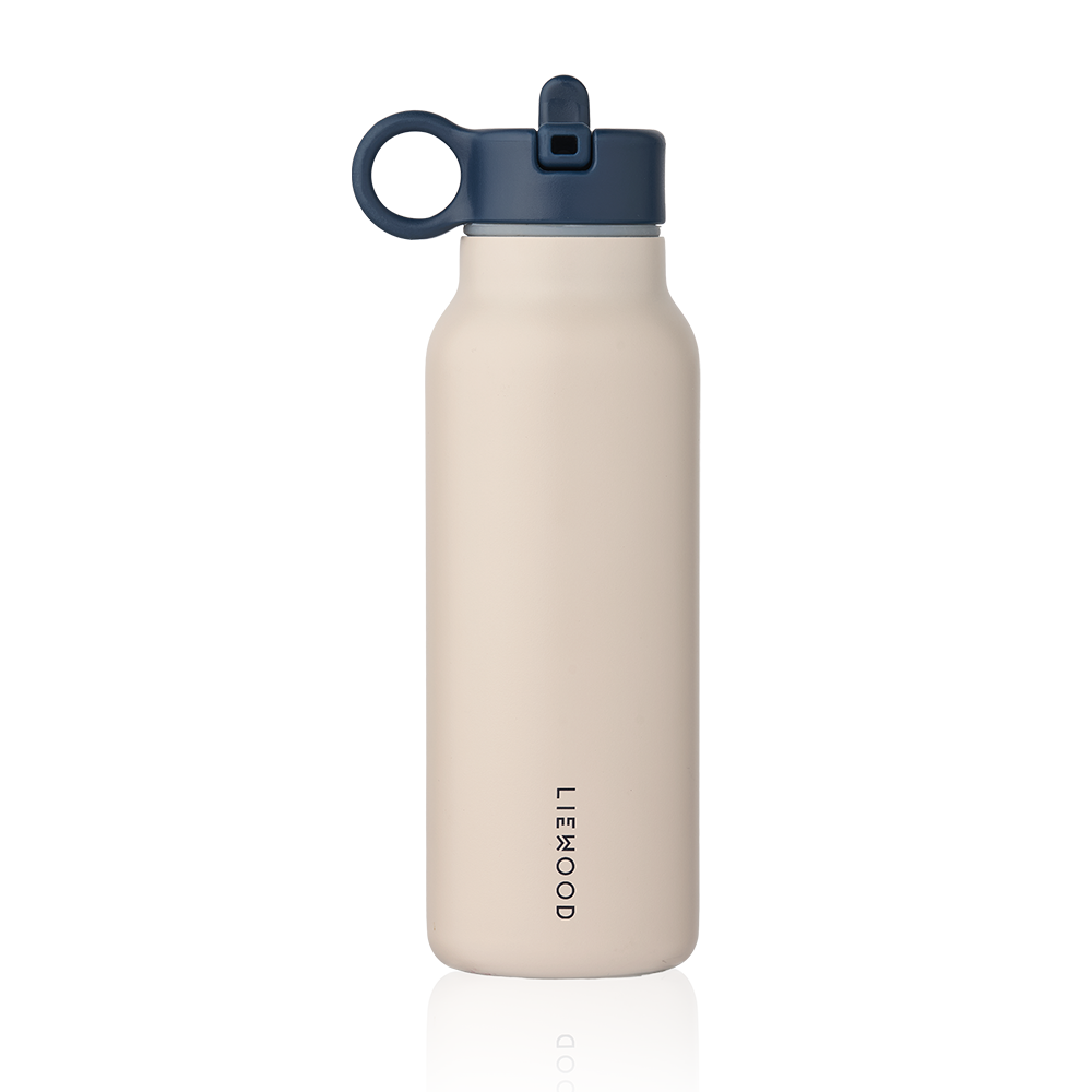 Liewood Trinkflasche mit Pandadeckel 'Falk' 350 ml Sandy - Online MY SNOWFLAKE