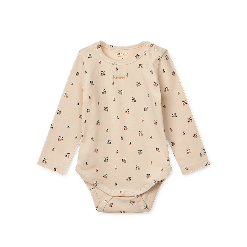 Liewood  Langarmbody &#39;Yanni&#39; Peach/Sea Shell