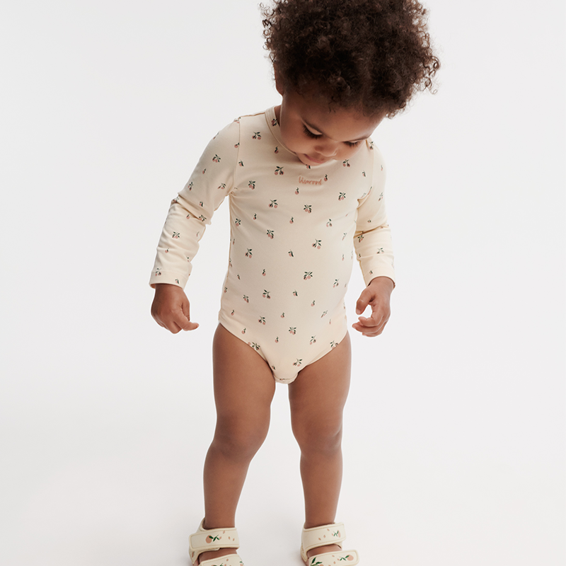 Liewood  Langarmbody &#39;Yanni&#39; Peach/Sea Shell
