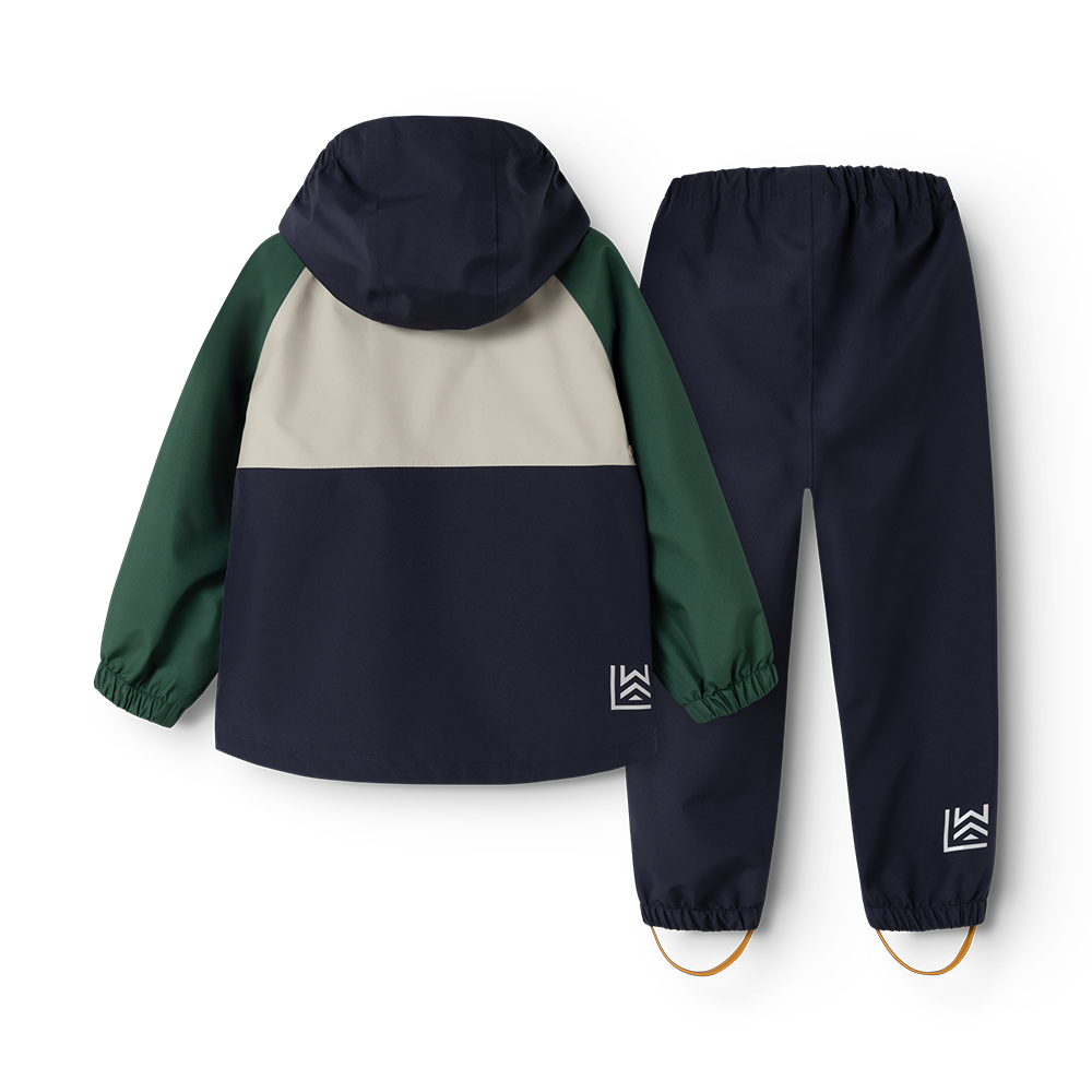 Liewood  Regenjacke/-hose Set 'Pedia' Garden Green Multi Mix