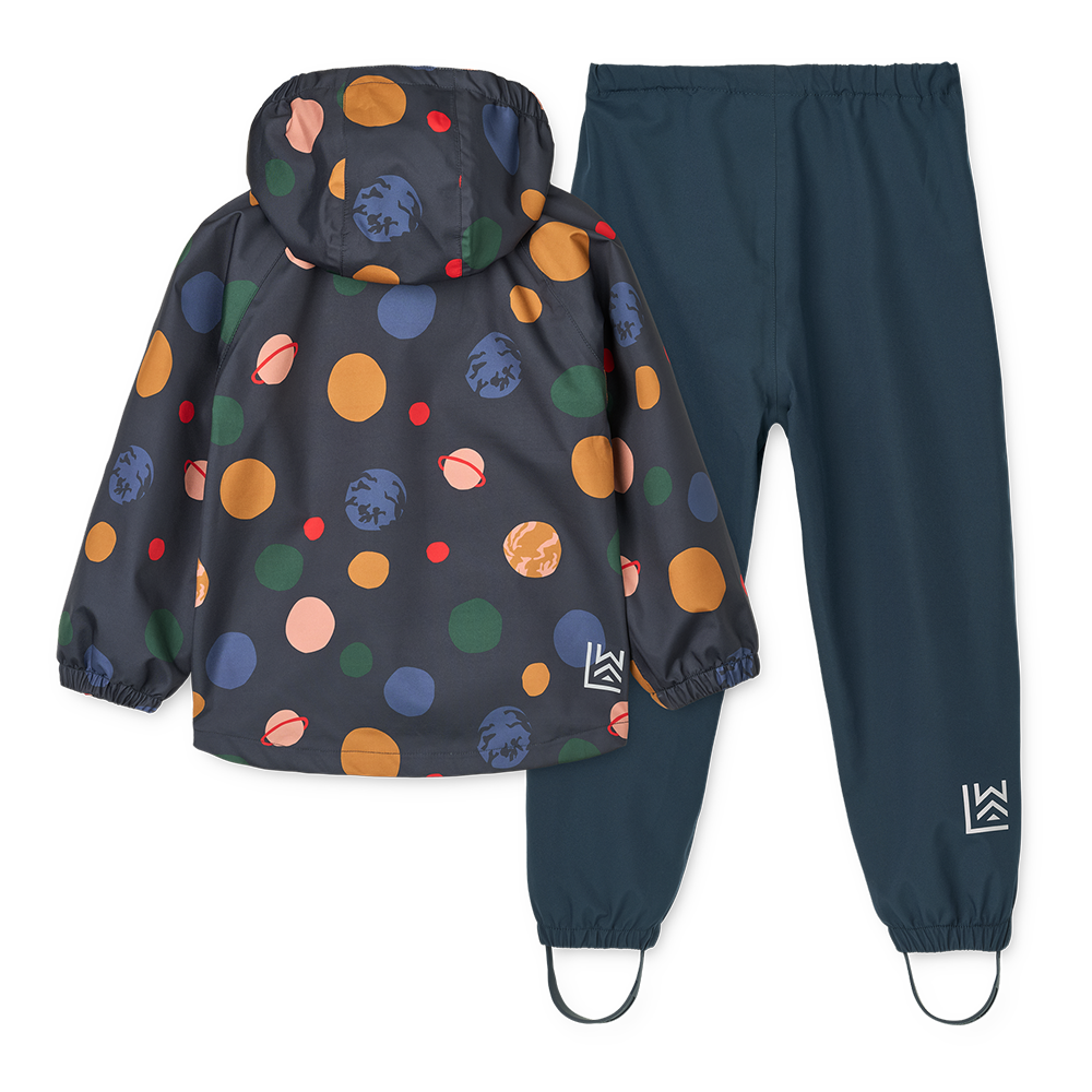 Liewood  Regenjacke/-hose Set 'Pedia'  Universe/Classic Navy