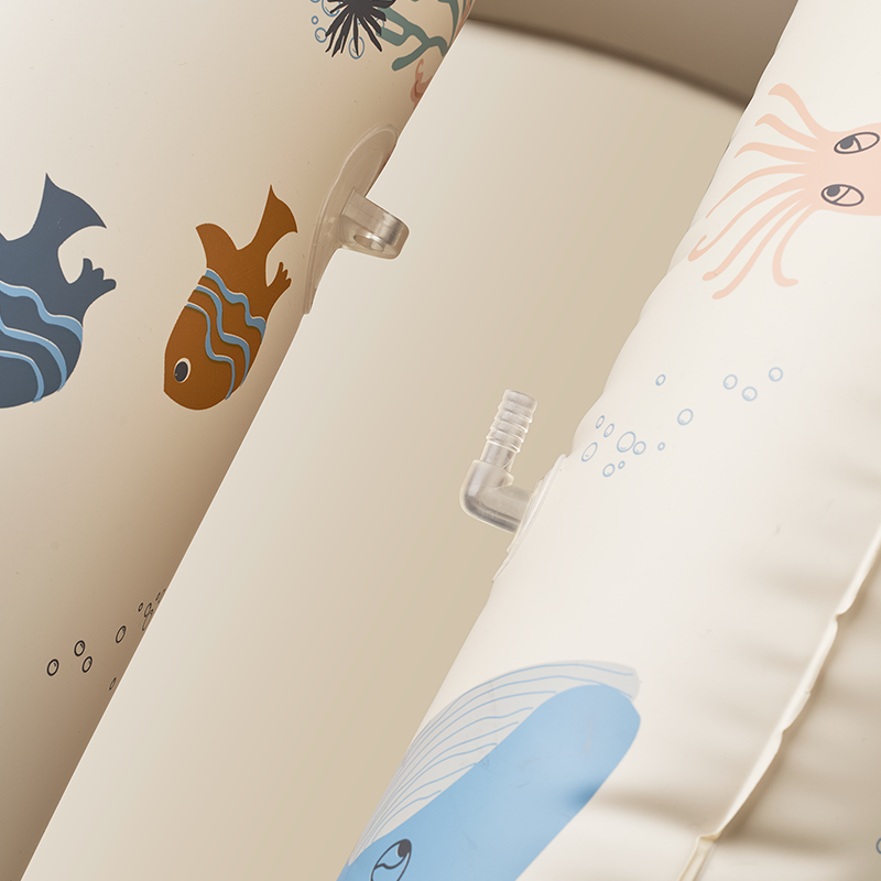 Liewood Planschbecken mit Sonnendach &#39;Hadleia&#39; Sea Creature/Sandy