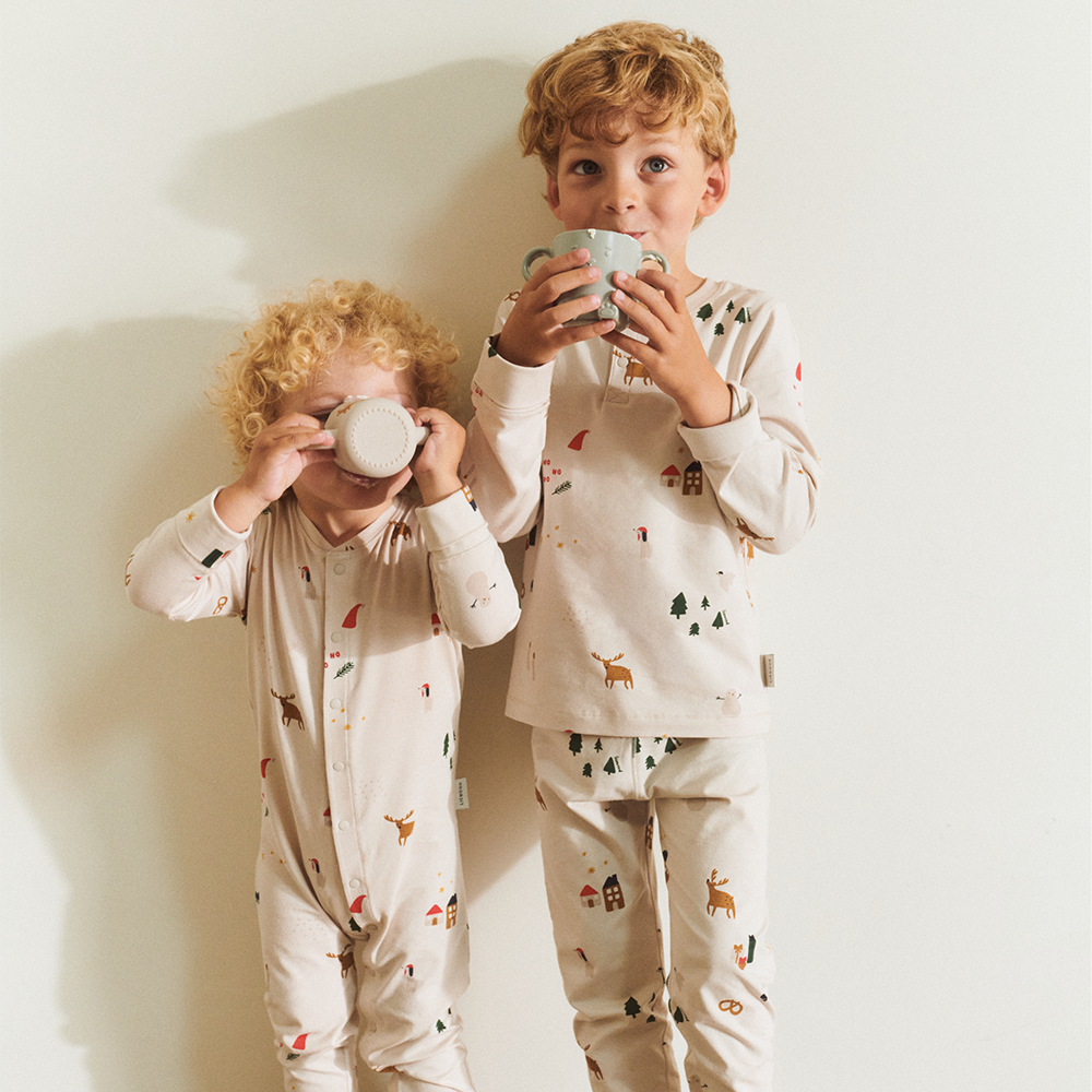 Liewood Schlafanzug Set 'Wilhelm' Holiday/Sandy