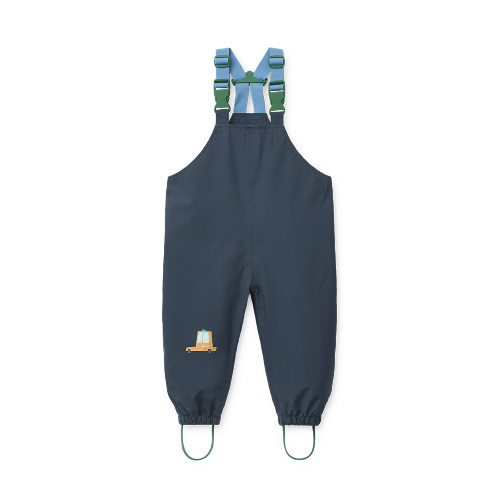 Liewood Ensemble imperméable « Manu » Voiture/Bleu marine classique