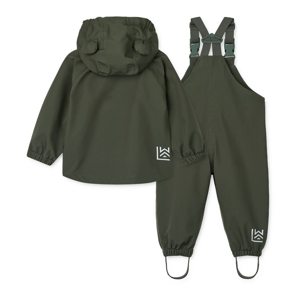 Liewood  Regenjacke/-hose Set &#39;Manu&#39;  Hunter Green