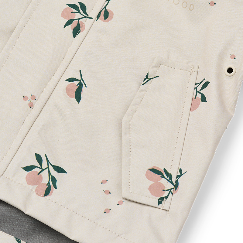 Liewood  Regenjacke/-hose Set &#39;Manu&#39;  Peach/Seashell