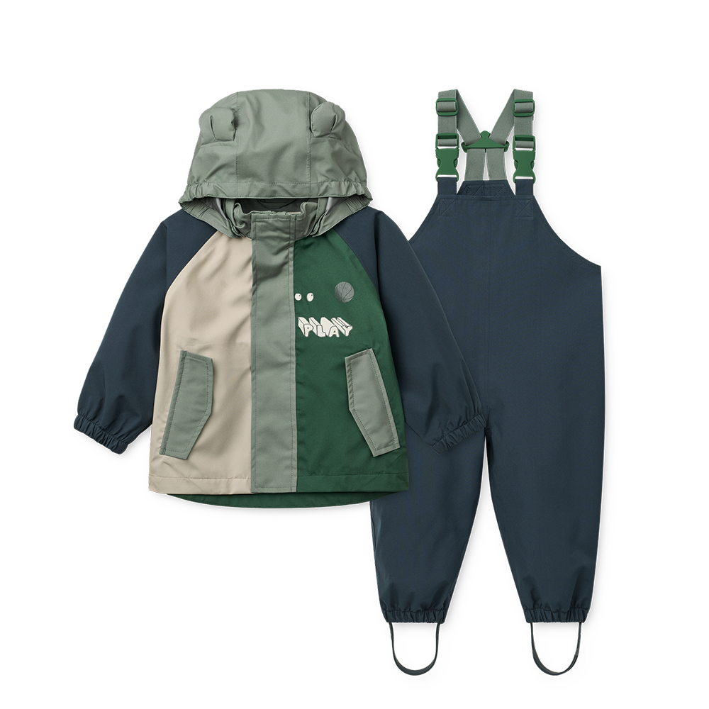 Liewood  Regenjacke/-hose Set 'Manu' Play Multi Mix