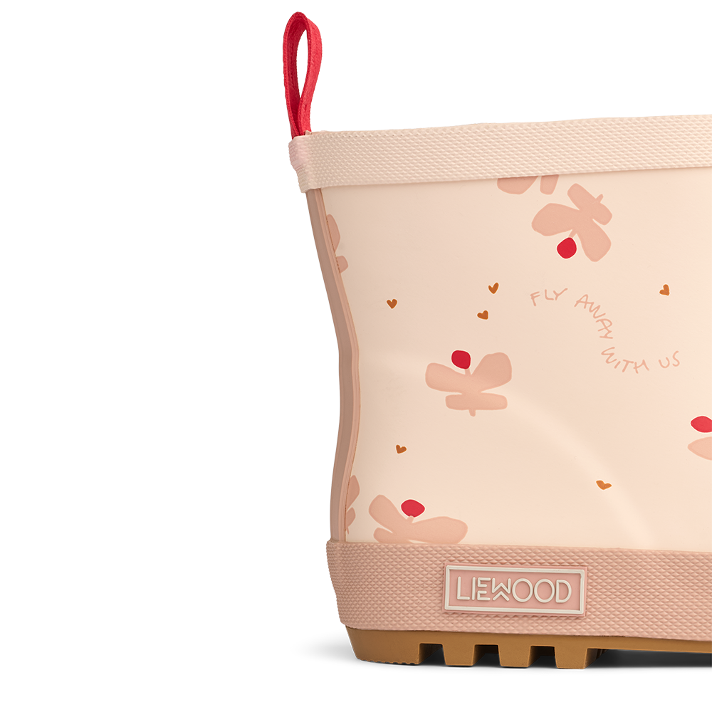 Bottes de pluie enfant Liewood 'Tekla' Mini Butterfly/Apple Blossom