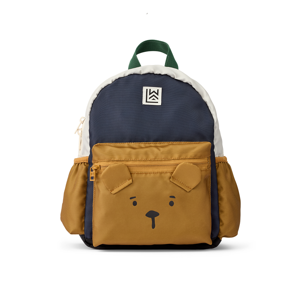 Liewood Sac à dos « Andreas Ours » Classic Navy Multi Mix