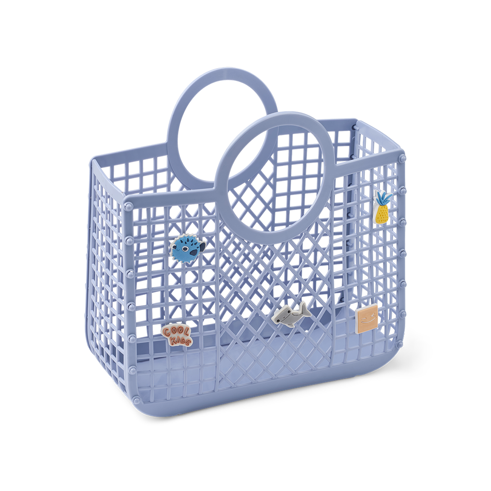 Liewood Kids' Shopping Basket with Charms 'Samantha' Lavender
