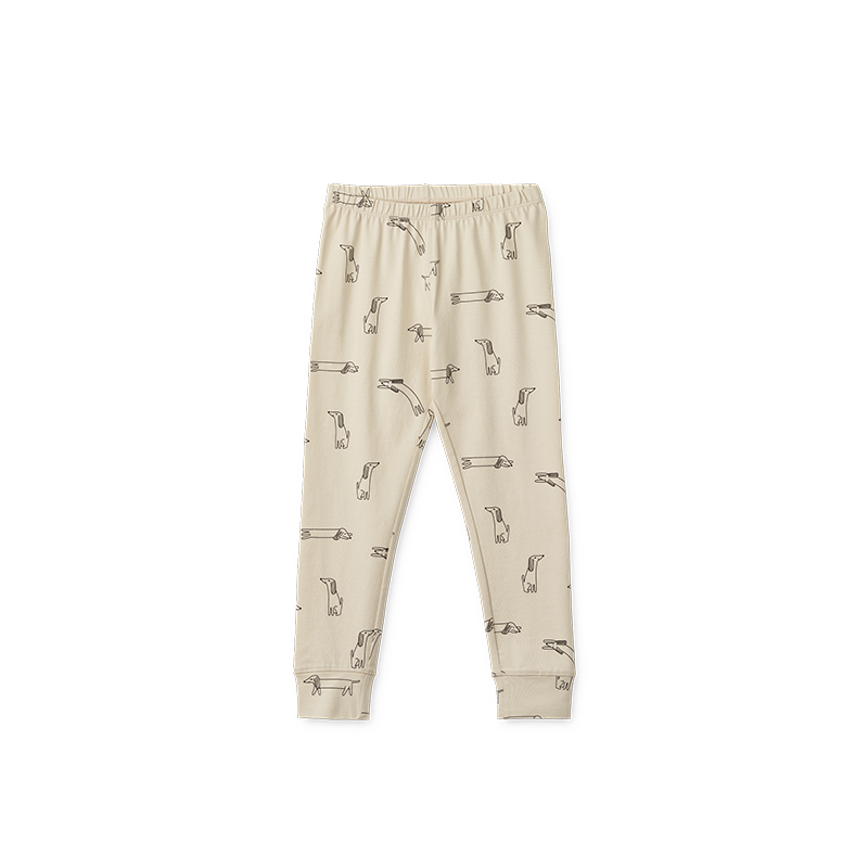 Liewood Wilhelm Pyjama-Hose in Dog/Sandy 