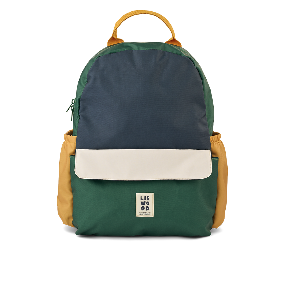 Liewood  Schulrucksack 'Lennon' Garden Green Multi Mix