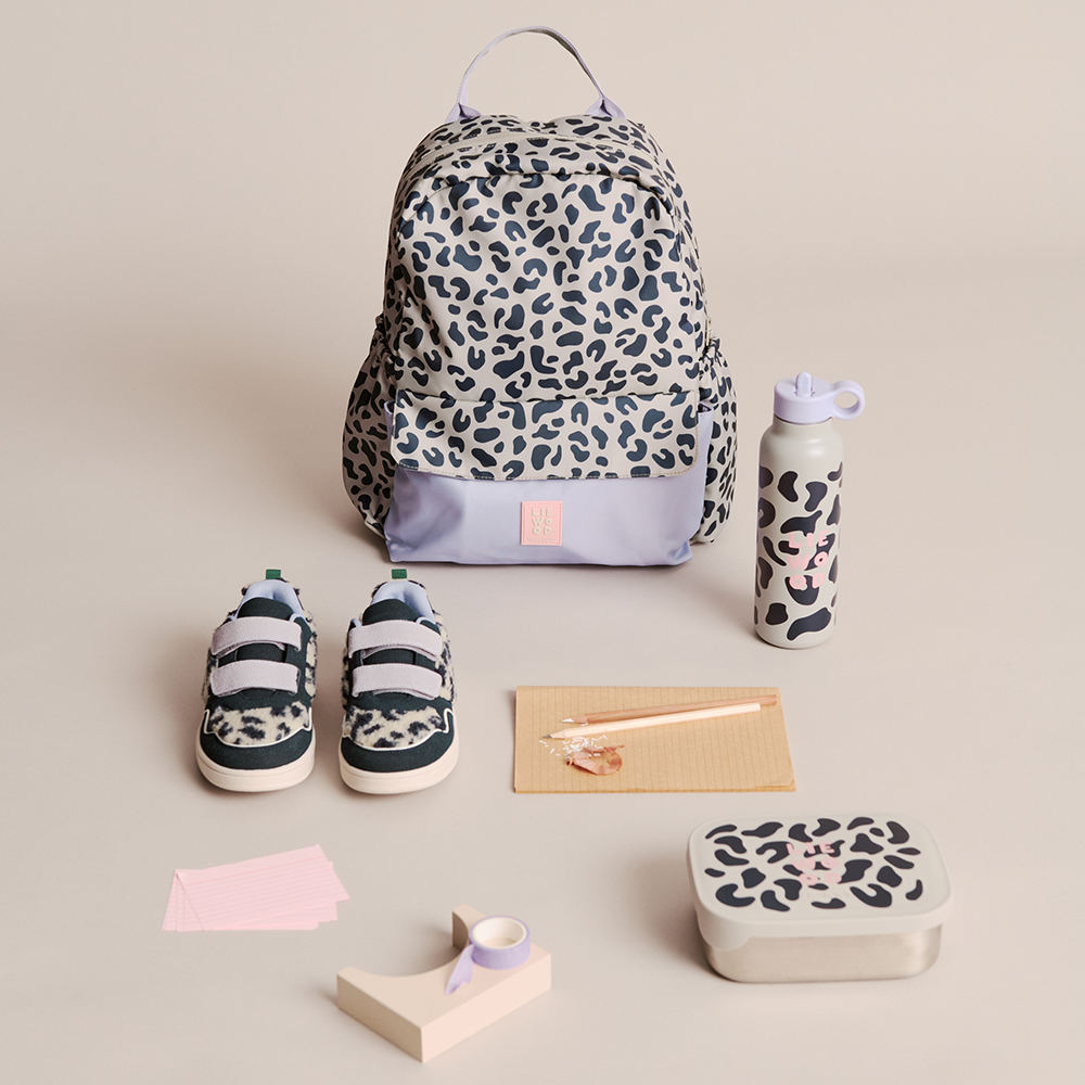 Liewood 'Lennon' School Backpack Mega Leo Mist Mix