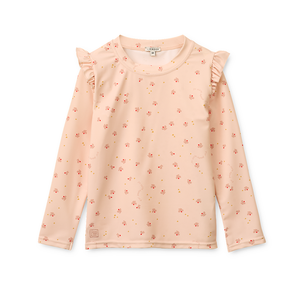 Liewood UV-Badeshirt 'Tenley' Mini Butterfly/Apple Blossom