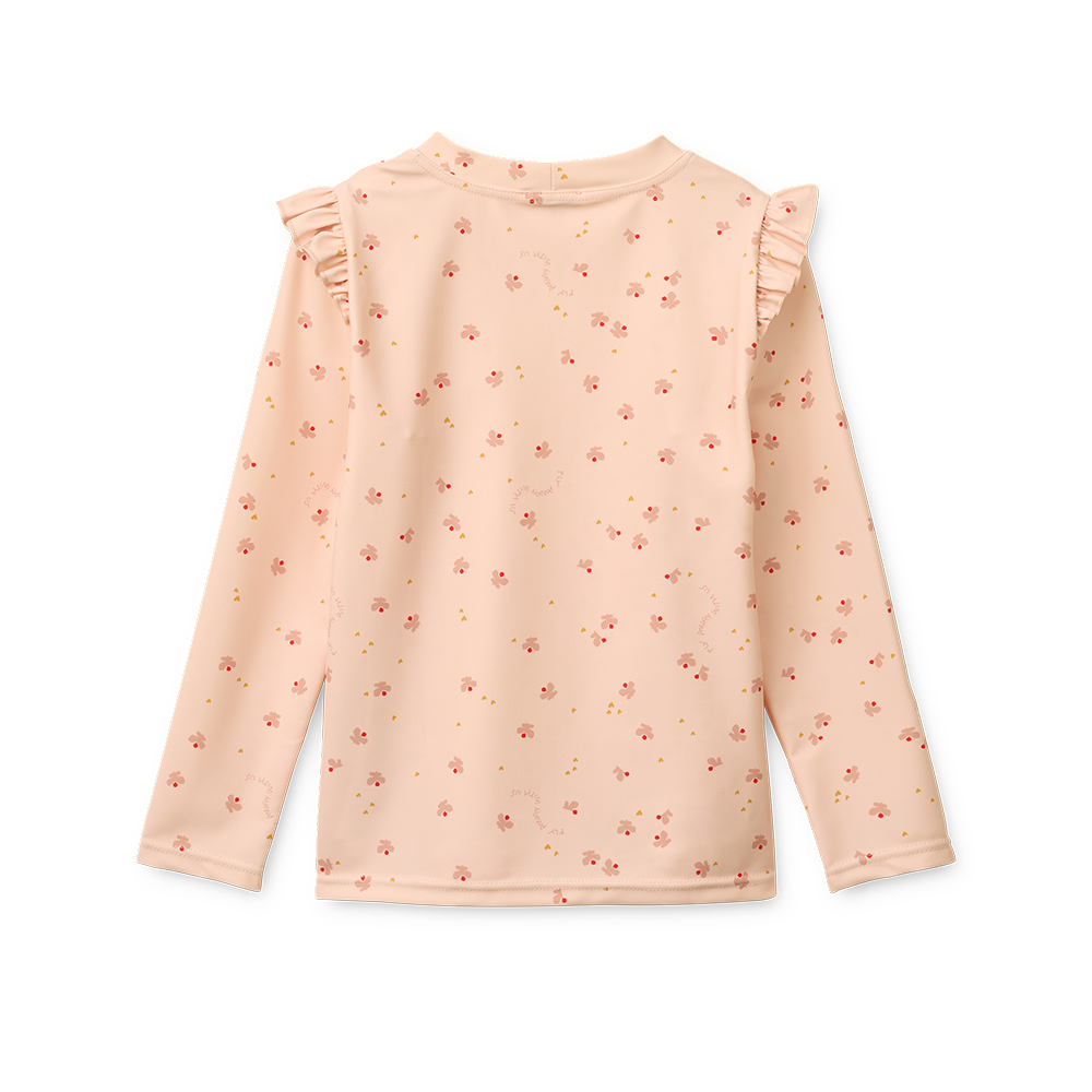 Liewood UV-Badeshirt 'Tenley' Mini Butterfly/Apple Blossom